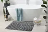 Badteppich SUPREME WAVES, Wellen, rutschfest, weich – grau Produktbild-Vorschau 3