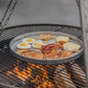 Grilovací deska z nerezové oceli - Plancha kulatá 40 cm - Náhled obrázku produktu 3