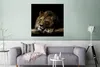 MuchoWow® Poster Löwe - Baum - Braun 75x75 cm - Wand Produktbild-Vorschau 5