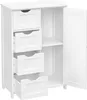 VASAGLE Sideboard Badezimmerschrank, Holz Beistellschrank, Produktbild-Vorschau 4