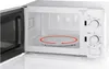 SEVERIN MW 7770 Mikrowelle 700W 20 Liter weiss/chrom Voir les images du produit 4