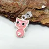 Anhänger rosa Katze Kätzchen 925 Silber Halsschmuck Produktbild-Vorschau 2