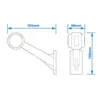 Umrissleuchte 12/24V rot/weiß 166x193mm LED rechts im Produktbild-Vorschau 4