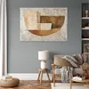 Quadro su tela Beige Astrazione Forma loft 100x70 Feeby Anteprima dell’immagine prodotto 2