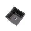 A dark gray sink basin shown from a high angle. Anteprima dell’immagine prodotto