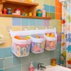 Badewannenspielzeug Aufbewahrung 60cm, 3 Fächer Mesh Produktbild-Vorschau 3