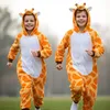Piżama Onesie Kigurumi Kostium Przebranie Żyrafa 135-145cm Podgląd zdjęcia produktu 9