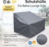 Schutzhülle Plane Bahia Lounge Sofa Grau 117x78x92/57cm Produktbild-Vorschau 2