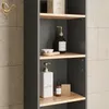 Badschrank Livinity Paolina Anthrazit/Goldkraft Eiche 40.2 Produktbild-Vorschau 5