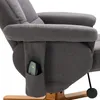 HOMCOM Relaxsessel Massagesessel mit Fußhocker Produktbild-Vorschau 8