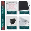 VOUNOT® Metall Tritthocker klappbar, 3-stufig Produktbild-Vorschau 6