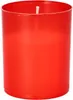 Papstar Grablichter "Stundenbrenner" Ø 5 cm · 6,5 cm rote Produktbild-Vorschau 4