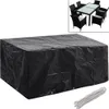 Couverture pour meubles de jardin 8 oeillets 240x140x90 cm Voir les images du produit 2