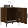 vidaXL Nachttische 2 Stk. Braun Eichen-Optik 40x40x50 cm Produktbild-Vorschau 17