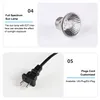 Vyhřívací lampa pro plazy, otočný držák světla pro plazy se Náhled obrázku produktu 9