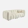 sweeek - 3-Sitzer-Sofa im Muscheldesign mit Bouclé-Bezug - Produktbild-Vorschau 1