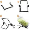 Sprossen Keimglas 2er Set, Sprossenglas Keimglas, 950ml Produktbild-Vorschau 4