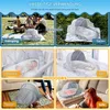 Faltbares Baby Moskitonetz mit Sonnenschutz, 95×47×45 cm, Produktbild-Vorschau 5