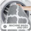 Rutschfeste Badematte, Badezimmerteppich, Hochflor Produktbild-Vorschau 5