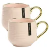 Zestaw 2 kubków do kawy Porcelanowy kubek do kawy z Podgląd zdjęcia produktu 1