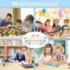 XINZI Kindertisch mit 4 Stühlen Kindertischgruppe Produktbild-Vorschau 3