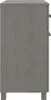 vidaXL Príborník HAMAR Light Grey 79x40x80 cm Masívne Náhľad obrázku produktu 6