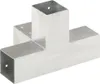 vidaXL Pfostenverbinder 4 Stk. X-Form Verzinktes Metall 71 Produktbild-Vorschau 4