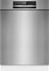 A front view of a stainless steel Bosch dishwasher. Anteprima dell’immagine prodotto