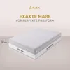 Lavea® Spannbettlaken 120x200cm, Maya, 100% Baumwolle – Produktbild-Vorschau 2
