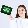 Hier wohnt ein Fürth-Fan Metallschild mit Rasen Motiv Produktbild-Vorschau 3