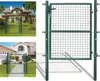 Fiqops giardino cancello cancello doppia barra stuoie Anteprima dell’immagine prodotto 1