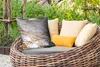 MuchoWow® Outdoor Kissen - Marmor - Gold - Weiß - Luxe - Produktbild-Vorschau 3