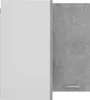 vidaXL Eckhängeschrank Lyon Betongrau 57x57x60 cm Produktbild-Vorschau 5