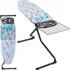 An ironing board is shown in two configurations: folded and unfolded, against a white background. Náhled obrázku produktu