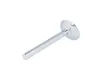 A single chrome-plated valve stem is shown against a white background. Produktbild-Vorschau