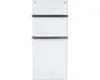 A white wall-mounted heater with two horizontal metal bars. Náhľad obrázku produktu