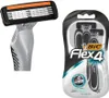 BIC Flex 4 Herrenrasierer, 4 Klingen, 3 Stck Produktbild-Vorschau 4