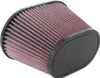 K&N Filters RU-5040 Oval Sportluftfilter 140mm Höhe Ø89mm Produktbild-Vorschau 1