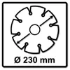 Makita D-61145, Ostrze diamentowe do krawędzi segmentowej, Podgląd zdjęcia produktu 3