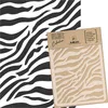 Malschablone für Handwerk A5 15x21cm, Zebra Haut Tier Produktbild-Vorschau 1