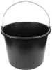10 secchi da cantiere Bradas KTW20, 20 litri, PVC, nero Anteprima dell’immagine prodotto 2