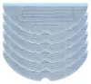 A stack of light gray mop cloths for a robot vacuum cleaner. Produktbild-Vorschau