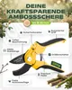 Profi Amboss-Gartenschere – kraftsparend Äste bis 20 mm Produktbild-Vorschau 4