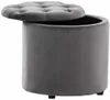 Pouf in velluto Pantin Anteprima dell’immagine prodotto 2