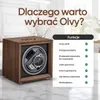 Olvy Drewniana nawijarka do zegarków automatycznych, Podgląd zdjęcia produktu 6
