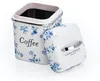VQ Laura Ashley Vorratsdosen Set 3er Edelstahl Tee Kaffee Voir les images du produit 6
