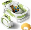 Faltbare Baby Badewanne mit Temperatursensor, Wannenkissen, Produktbild-Vorschau 1