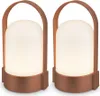 Set di 2 lampade da tavolo a LED ricaricabili lanterna Anteprima dell’immagine prodotto 1
