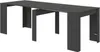 Dmora Consolle Allungabile Abicitren 51x90x78h cm Nero Anteprima dell’immagine prodotto 8