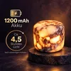Kabellose Marmor-Tischlampe mit 1200-mAh-Akku, USB-C 5 V, Produktbild-Vorschau 2